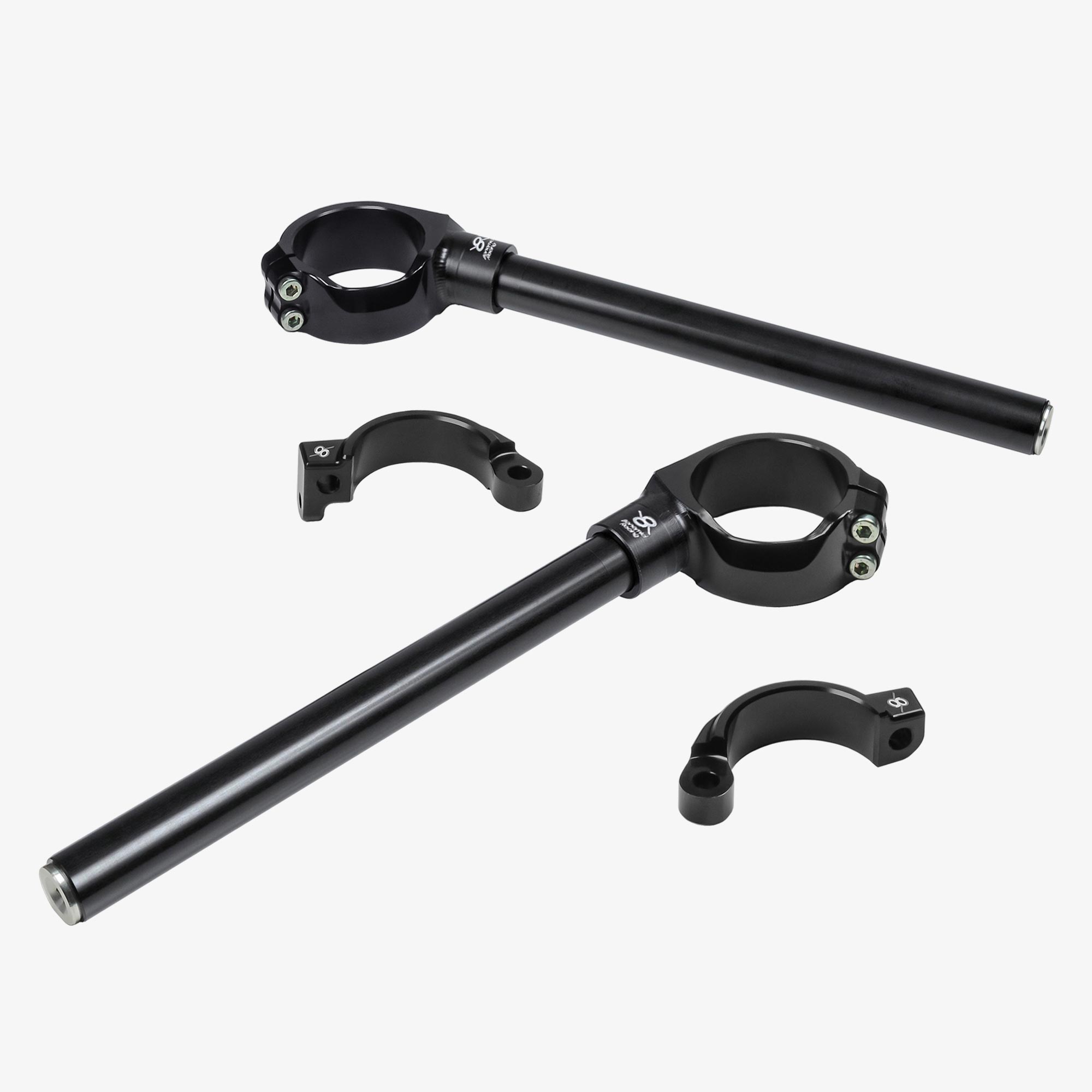 Bonamici Racing 55mm Diameter Unlifted Handlebars for the BMW S1000RR '2019-2024 Bonamici Racing 55mm Diameter Unlifted Handlebars for the BMW S1000RR '2019-2024